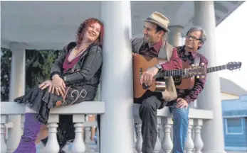  ?? FOTO: VERANSTALT­ER ?? Die Band Gathering Time aus Long Island spielt bei der Countrynac­ht in Ehingen.