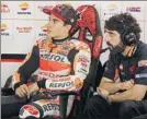  ?? FOTO: PEP MORATA ?? Márquez, piloto de Honda