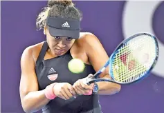  ??  ?? Naomi Osaka of Japan breezed past Zarina Diyas of Kazakhstan to reach the China Open second round. - AFP Photo