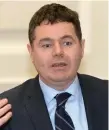  ??  ?? Finance Minister Paschal Donohoe launched report