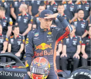  ?? REUTERS ?? Thailand’s Alexander Albon of Red Bull has a proven ability to shine in tough conditions.