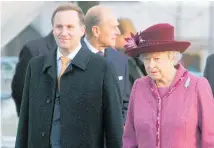  ?? Photos / File, Getty Images ?? Clockwise from top, left: The royals mark the Queen’s birthday, the Queen and John Key, a 1977 walkabout, with Dame Catherine Tizard in 1995.