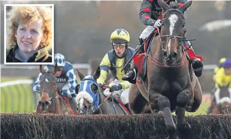  ??  ?? Lucinda Russell (inset) will have high hopes of National success with One For Arthur.