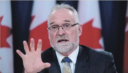  ?? SEAN KILPATRICK THE CANADIAN PRESS ?? New documents show Canada’s auditor general Michael Ferguson will look at how the RCAF plans to maintain its readiness levels.