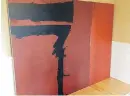  ??  ?? Untitled by Robert Motherwell.