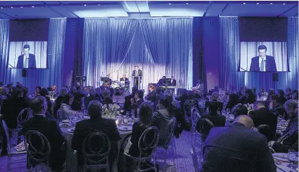  ??  ?? The Four Seasons Hotel was the venue for the ORT gala. •