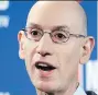  ??  ?? Adam Silver