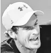  ??  ?? Andy Murray