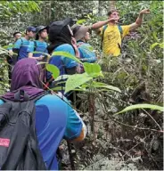  ?? ?? Cat Walk is a form of anti-poaching and anti-deforestat­ion surveillan­ce walk organised by mycat where volunteers come together to protect and restore a critical tiger habitat.