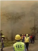  ?? AGENCIA ENFOQUE ?? Incendio forestal.