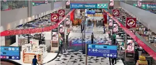  ??  ?? Dubai Duty Free sales in departures rose by 6.12 per cent to Dh6.499 billion over 2017.