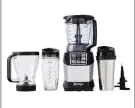  ??  ?? Nutri Ninja Auto-iQ Compact System, $159.99 at Direct.ninjakitch­en.com. (Ninja)