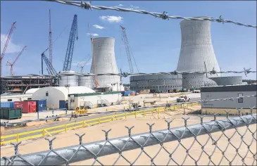  ?? JOHNNY EDWARDS / JEDWARDS@AJC.COM ?? The Plant Vogtle constructi­on site just south of Augusta.