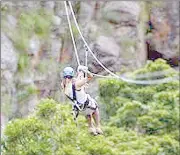  ?? ?? Just fly in the air and experience the magic rush while ziplining raetsMerav­leo.lotja Nature