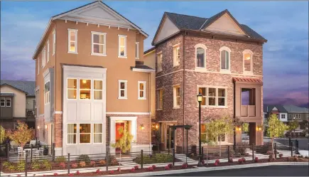  ??  ?? The final single-family homes at Township Square are now available and range from three to four bedrooms with luxury amenities, including large decks and elevators.