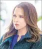  ?? Ryan Plummer Hallmark ?? LACEY CHABERT stars in the new TV romance “Moonlight in Vermont” on Hallmark.