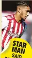  ??  ?? STAR MAN SAID BENRAHMA Brentford