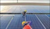  ?? AFP ?? ■ Shapoorji Pallonji Group plans to raise about $1 billion by bringing outside investors into its solar unit