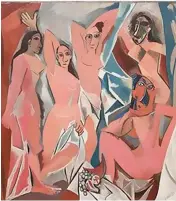  ??  ?? Les Demoiselle­s d'Avignon, de PICASSO