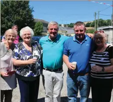  ??  ?? Lena Murphy, Mag Kenny, Jim Darcy, Pat Quaile, and Helen McDonald.