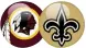  ??  ?? Saints 43 Redskins 19