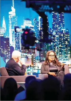  ??  ?? The viability of a presidenti­al campaign by Oprah Winfrey, seen here on December 12, at least on Monday, seemed capable of uniting both ends of the political spectrum.