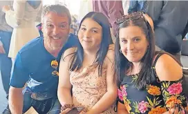  ?? ?? ADOPTED AUSSIES But Mark Green, wife Kelly and daughter Rebecca are being shown door