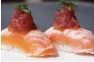  ??  ?? Aburi salmon nigiri PHP 1,000-1,499 PER PERSON PHP 1,200