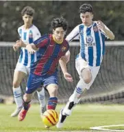  ?? //JAVI FERRÁNDIZ ?? El Cadete superó su primera gran prueba derrotando al Espanyol