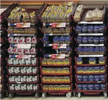  ?? SIMON DAWSON/BLOOMBERG ?? Canada’s two biggest bread producers have been accused of taking part in a price-fixing scheme with major grocers.