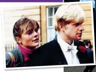  ??  ?? HIS EX-WIVES: Boris with his Oxford University sweetheart Allegra in the 1980s, inset, and with Marina, right, in 2009