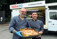  ?? On the road ?? Vagabo, la cucina itinerante di Giacomo Ghione e Alex Bottoni