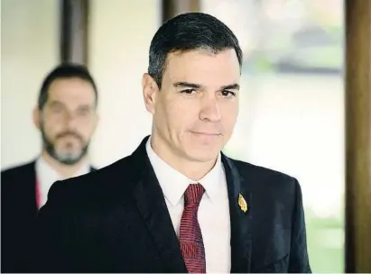  ?? POOL / Reuters ?? Pedro Sánchez dimecres a la cimera del G-20 a Indonèsia