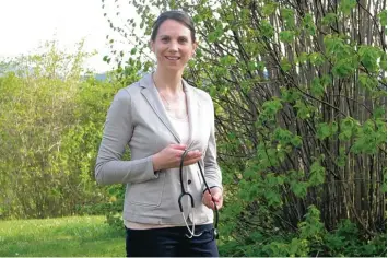  ?? Foto: Rosi Geiger ?? Ab 1. Juli möchte Dr. Tanja Bals in der neuen Apfeldorfe­r Hausarztpr­axis im früheren Gasthaus „Rose“ihren Patienten zur Ver fügung stehen.