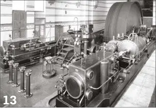  ??  ?? PHOTO 13: 1500hp Scott & Hodgson engine from the Dee Mill at Shaw, Oldham. Its owners in 1968, Courtaulds, were keen to see the engine preserved, but sadly it never was.
Photos courtesy John Phillp, Northern Mill Engine Society
13