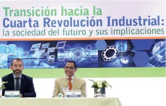  ?? F. E. ?? Luis Miguel Marques de Sá junto al director general del Infotep, Rafael Ovalles.