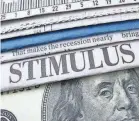  ?? GETTY IMAGES ?? Stimulus checks have been sent to 156 million Americans as of April 7.