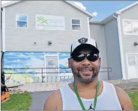  ?? ELIZABETH PATTERSON/CAPE BRETON POST ?? Chester Borden, executive director of the Whitney Pier Youth Club, is relieved work on the club is nearing an end.