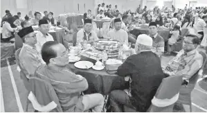  ??  ?? ANTARA tetamu veteran yang hadir di majlis itu.