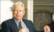  ?? MINT/FILE ?? Thaler said he was puzzled by the rise of global markets in recent years, even as countries were hit by political, social drama