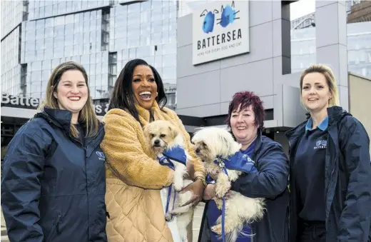  ?? PHOTOGRAPH: MATT CROSSICK/ITV ?? Alison Hammond expands her TV empire in this wholesome show. The show’s much loved previous presenter, Paul O’Grady, who once said he preferred dogs to people, died last year