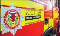  ?? ?? The Scottish Fire and Rescue Service face a busy November once again