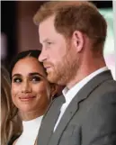  ?? ?? New lives: Meghan and Harry