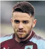  ??  ?? I’M RARING TO GO: Burnley’s Robbie Brady