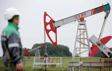  ??  ?? OPEC said oil inventorie­s in industrial­ized countries dropped in April and would fall further in the rest of the year but a recovery in US production was slowing efforts to get rid of excess supply. (Reuters)