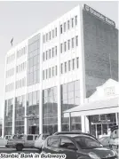  ??  ?? Stanbic Bank in Bulawayo