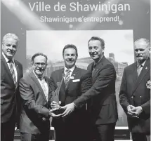  ?? UMQ ?? En 2016, la Ville de Shawinigan a reçu le prix Joseph-Beaubien.