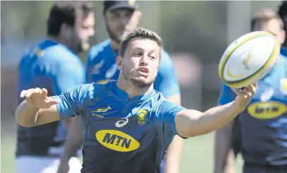  ?? Picture: Gallo Images ?? UNDER THE MICROSCOPE. Springbok flyhalf Handre Pollard will need to step up his game against France in Paris tonight.