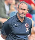  ??  ?? Reading manager Paul Clement