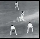  ??  ?? INTIMATION­S OF GREATNESS (Top to bottom) The 1971 Indian cricket team returning from the West Indies; Gavaskar in action at Trinidad; Captain Ajit Wadekar at the victory parade in Bombay; Dilip Sardesai in 1971